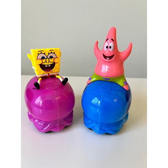 SpongeBob SquarePants Patrick Jellyfish Racers Push N Go Powered Lights & Sounds - Picture 2 of 5